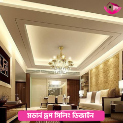 মডার্ন ড্রপ সিলিং ডিজাইন (Modern Drop Ceiling Design)