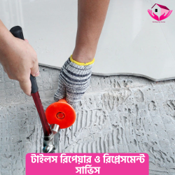 টাইলস রিপেয়ার ও রিপ্লেসমেন্ট সার্ভিস (Tile Repair &amp; Replacement Service)