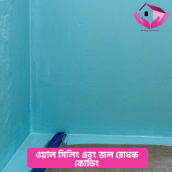 ওয়াল সিলিং এবং জল রোধক কোডিং (Wall Sealing &amp; Waterproof Coating)